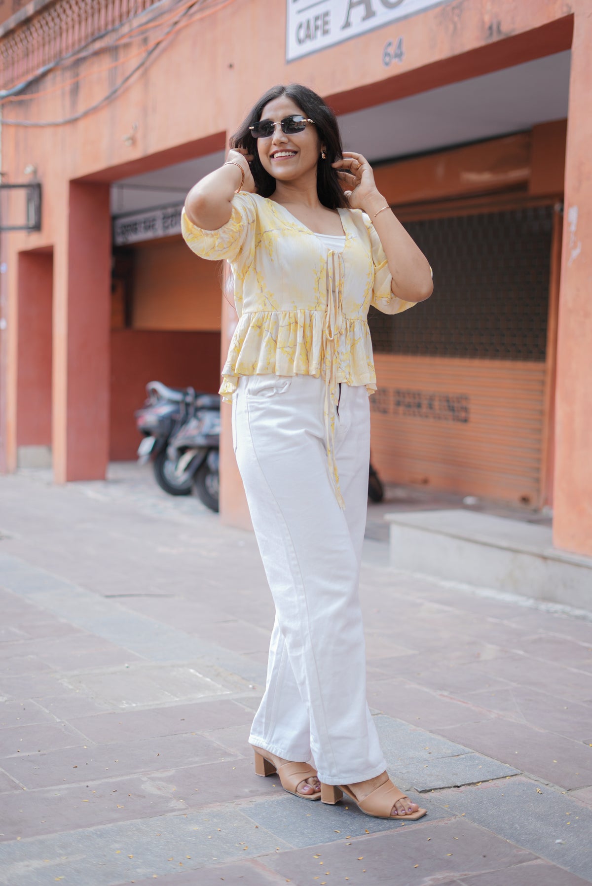 Golden Hour Peplum